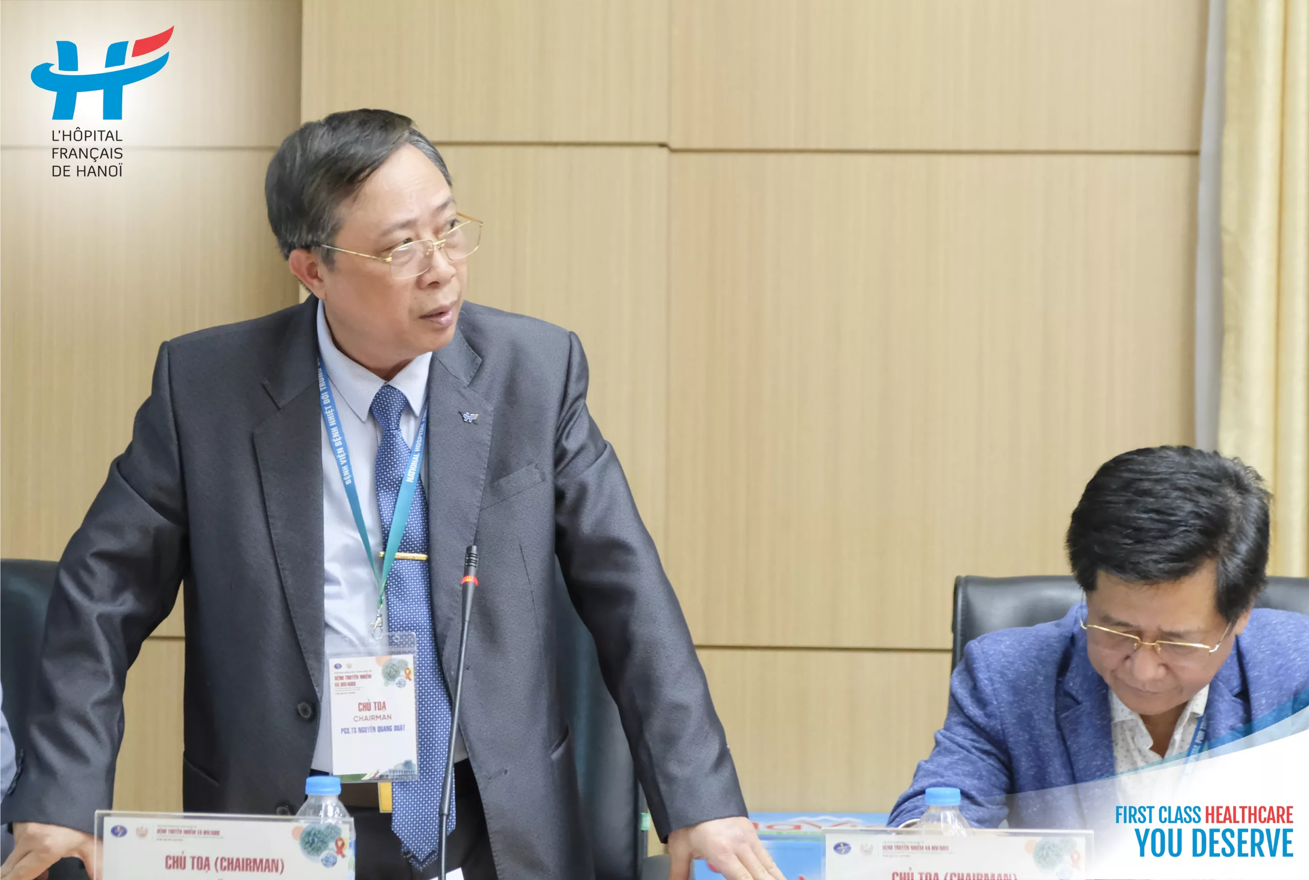 ASSOC. PROF. DR. NGUYỄN QUANG DUẬT – HANOI FRENCH HOSPITAL CHAIRS SECTIONS AT NATIONAL GASTROENTEROLOGY SCIENTIFIC CONFERENCES